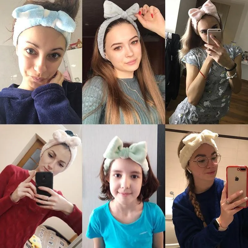 Cat Ears Turban Headbands For Girl’s Hair Bandage Accessories