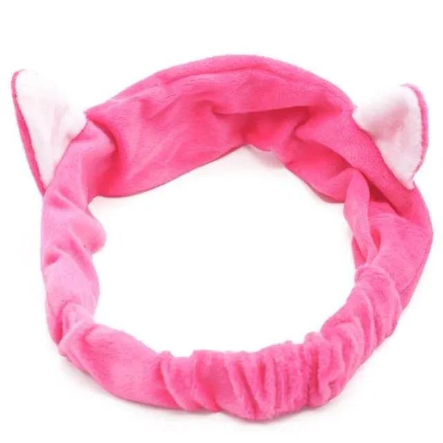 Cat Ears Turban Headbands For Girl’s Hair Bandage Accessories