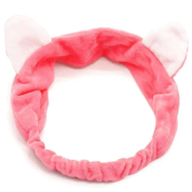 Cat Ears Turban Headbands For Girl’s Hair Bandage Accessories