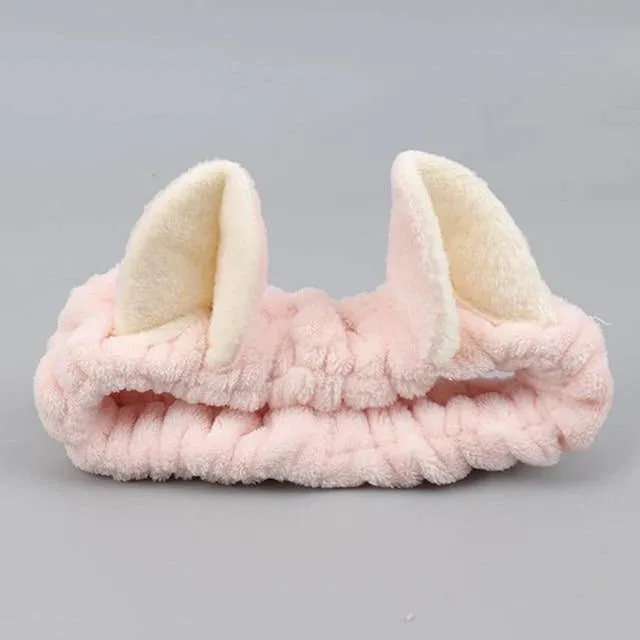 Cat Ears Turban Headbands For Girl’s Hair Bandage Accessories