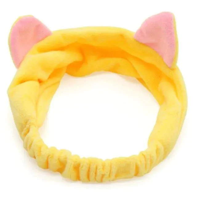 Cat Ears Turban Headbands For Girl’s Hair Bandage Accessories