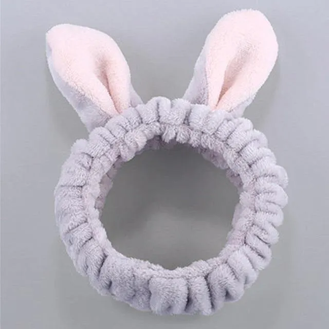 Cat Ears Turban Headbands For Girl’s Hair Bandage Accessories