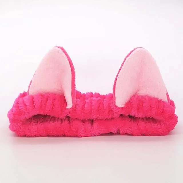 Cat Ears Turban Headbands For Girl’s Hair Bandage Accessories