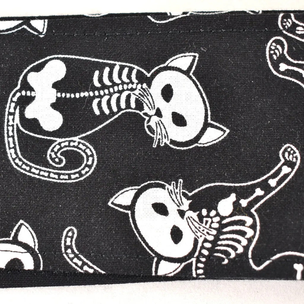 Cat Skeletons Hair Tie