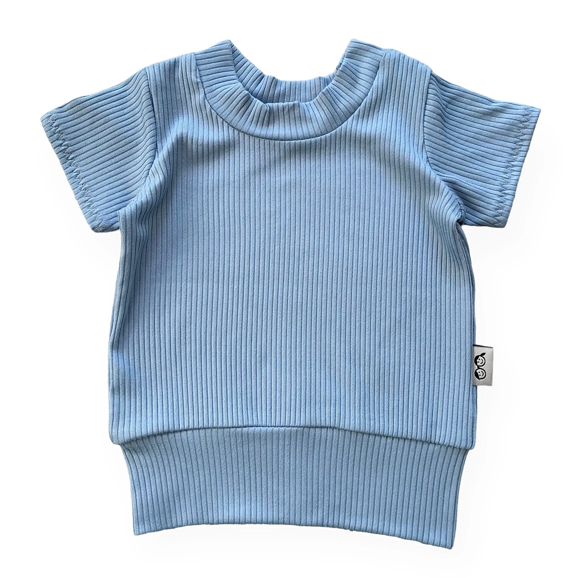 Chambray Ribbed Summer Lounge Set