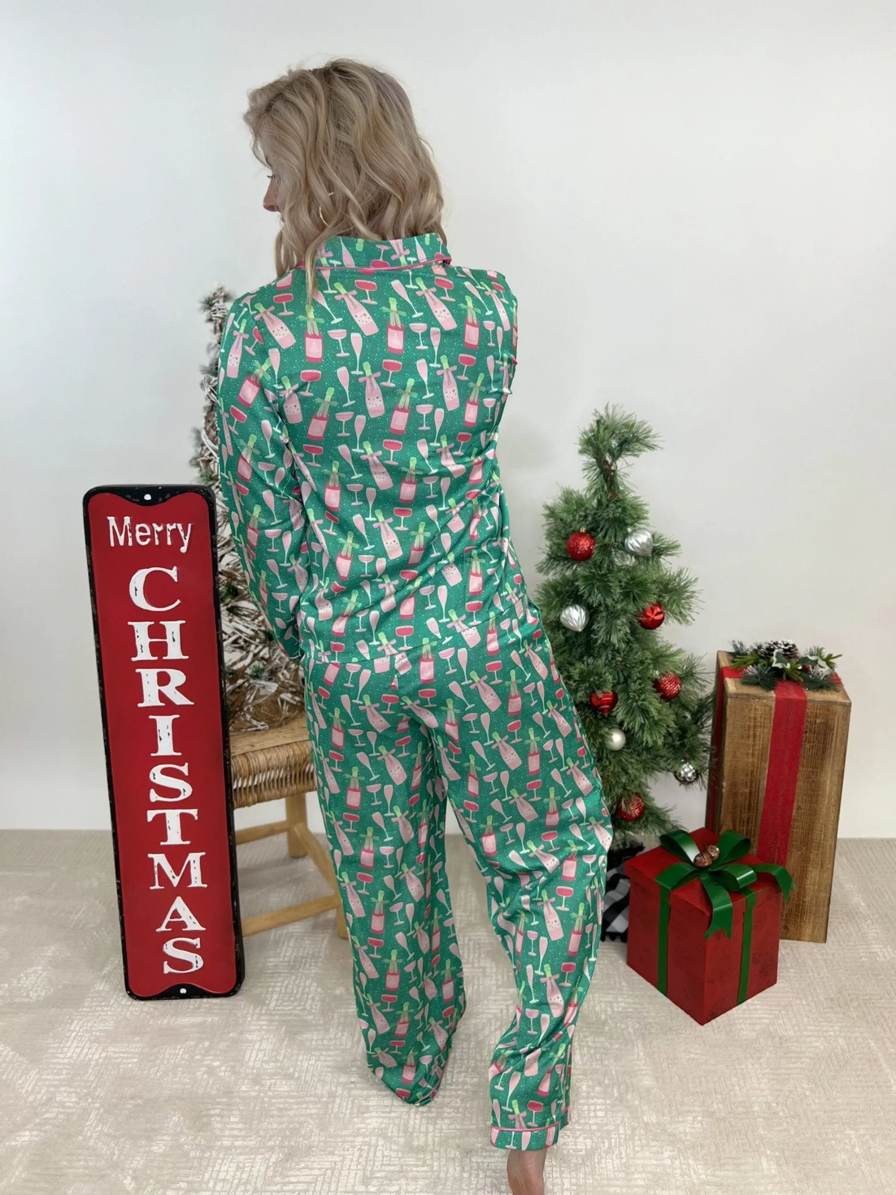 Charlotte Bubbly and Bright Christmas Pajamas Set