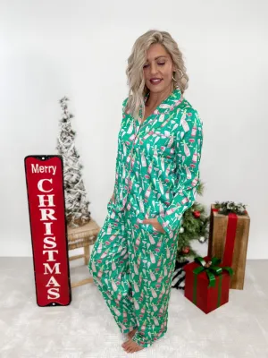 Charlotte Bubbly and Bright Christmas Pajamas Set