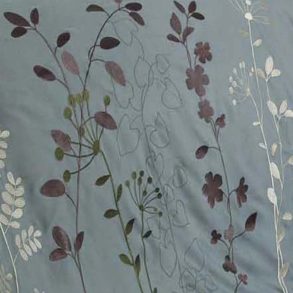 Chic Home Kathy Kaylee Floral Embroidered Bed In A Bag 7 Pieces Duvet Cover Set - Queen 90x92, Green