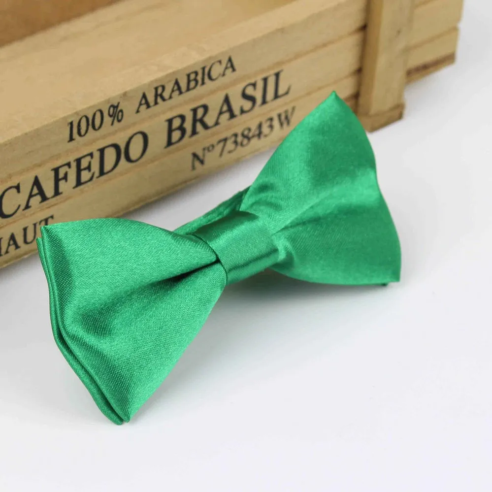 Children Fashion Formal Commercial Classic Solid Color Butterfly Wedding Party Bowtie Kid Suit Tuxedo Dicky Pet Bow Tie