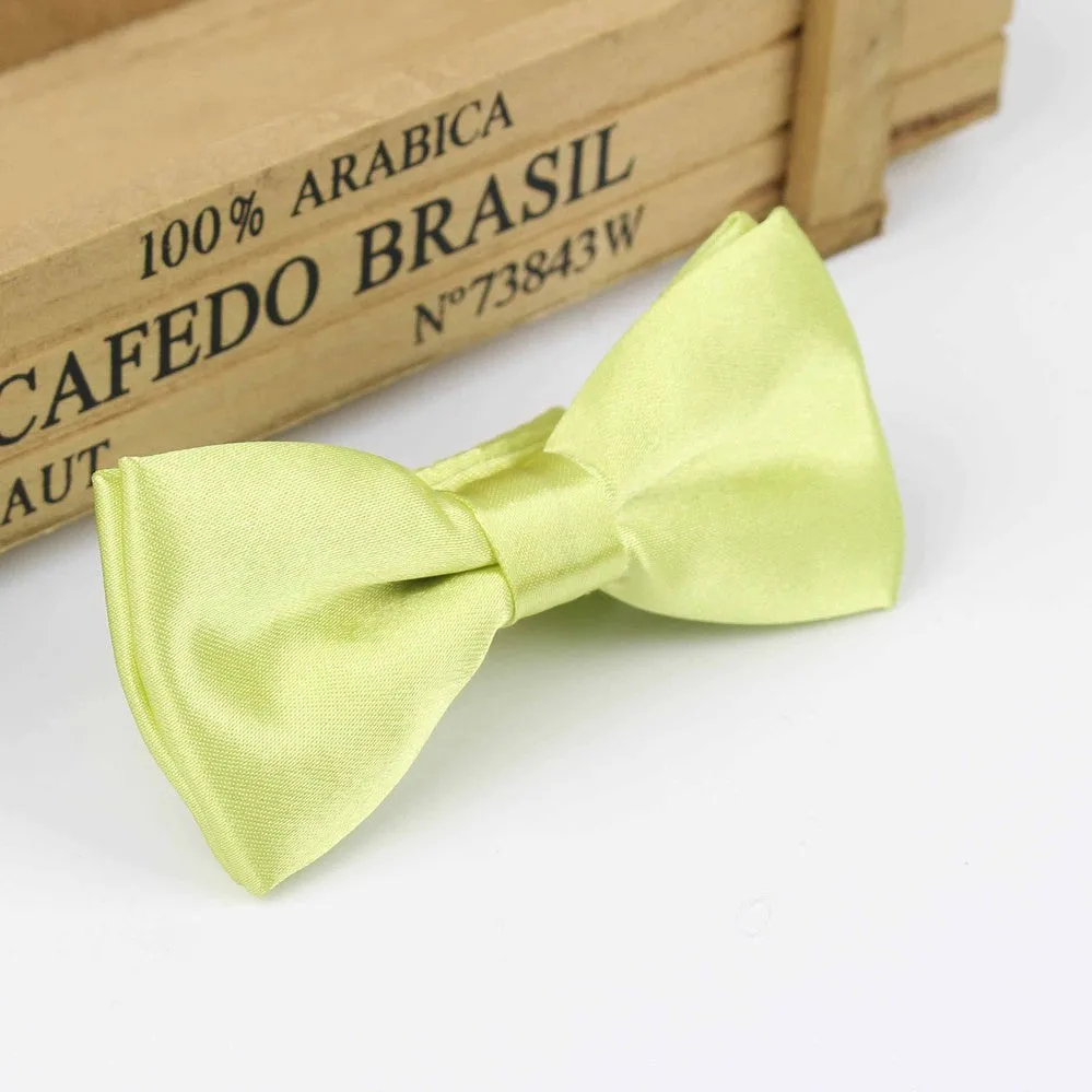 Children Fashion Formal Commercial Classic Solid Color Butterfly Wedding Party Bowtie Kid Suit Tuxedo Dicky Pet Bow Tie
