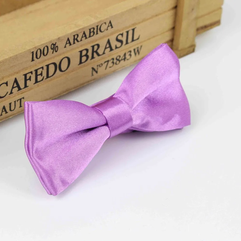 Children Fashion Formal Commercial Classic Solid Color Butterfly Wedding Party Bowtie Kid Suit Tuxedo Dicky Pet Bow Tie