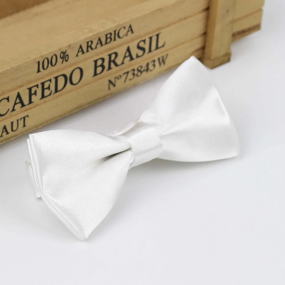 Children Fashion Formal Commercial Classic Solid Color Butterfly Wedding Party Bowtie Kid Suit Tuxedo Dicky Pet Bow Tie