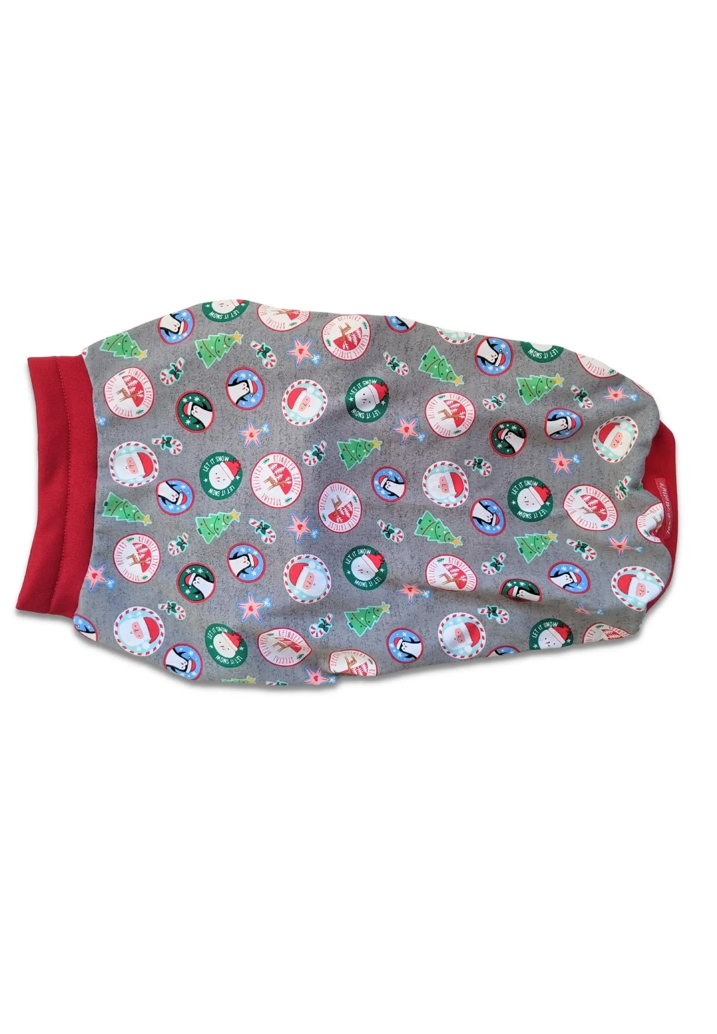 Christmas Sticker Dog Pajamas