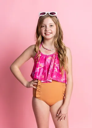 Clay | Youth Down in Front Ruffle Bottoms