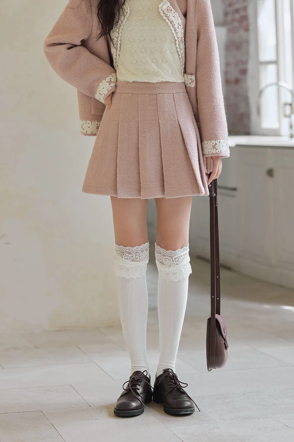 Coat and Skirt Suit Set