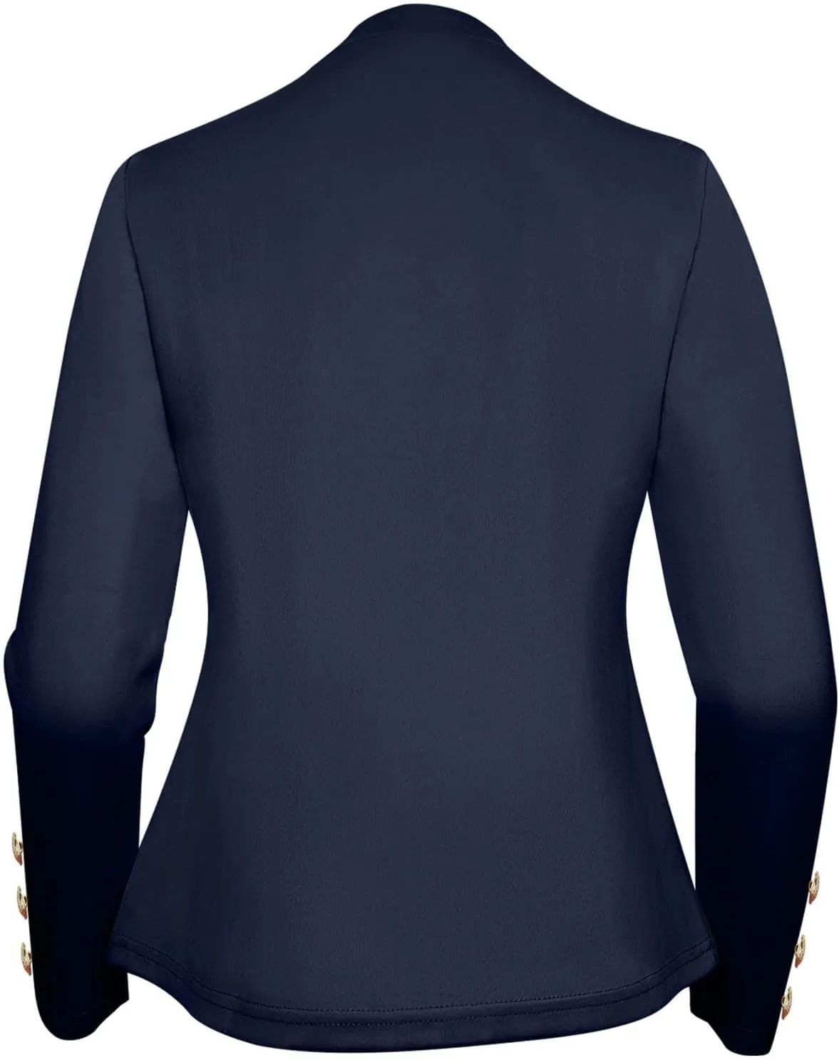 cooki Blazers for Women Business Casual 2024 Fall Long Sleeve Notch Cardigans Open Front Button Dressy Cropped Blazer Jackets