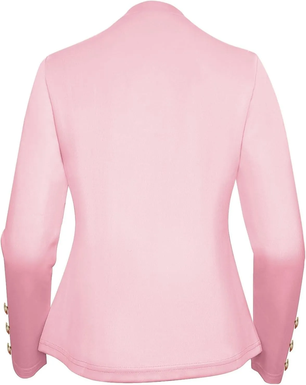 cooki Blazers for Women Work Casual 2024 Fall Long Sleeve Notch Cardigans Open Front Button Dressy Cropped Blazer Jackets