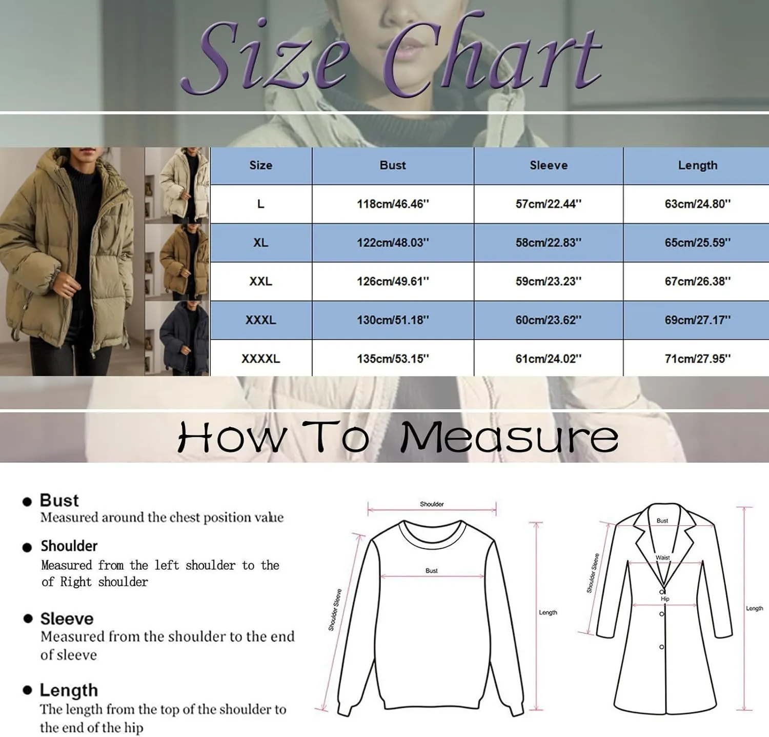 cooki Womens Winter Coats Long Sleeve Zip Puffer Jacket Stand Collar Baggy Short Down Coats with Pockets Thicken Cropped Coat