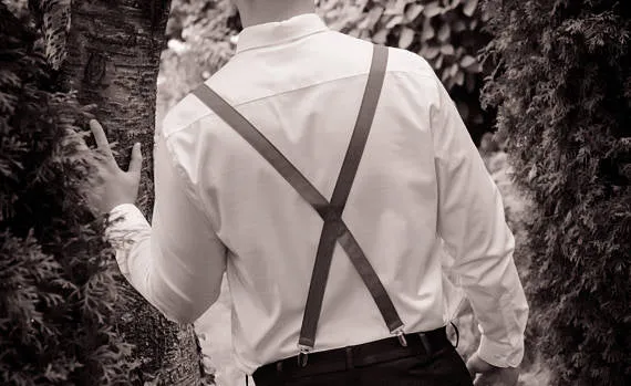 Coral Bow Tie and/or Suspenders (147)