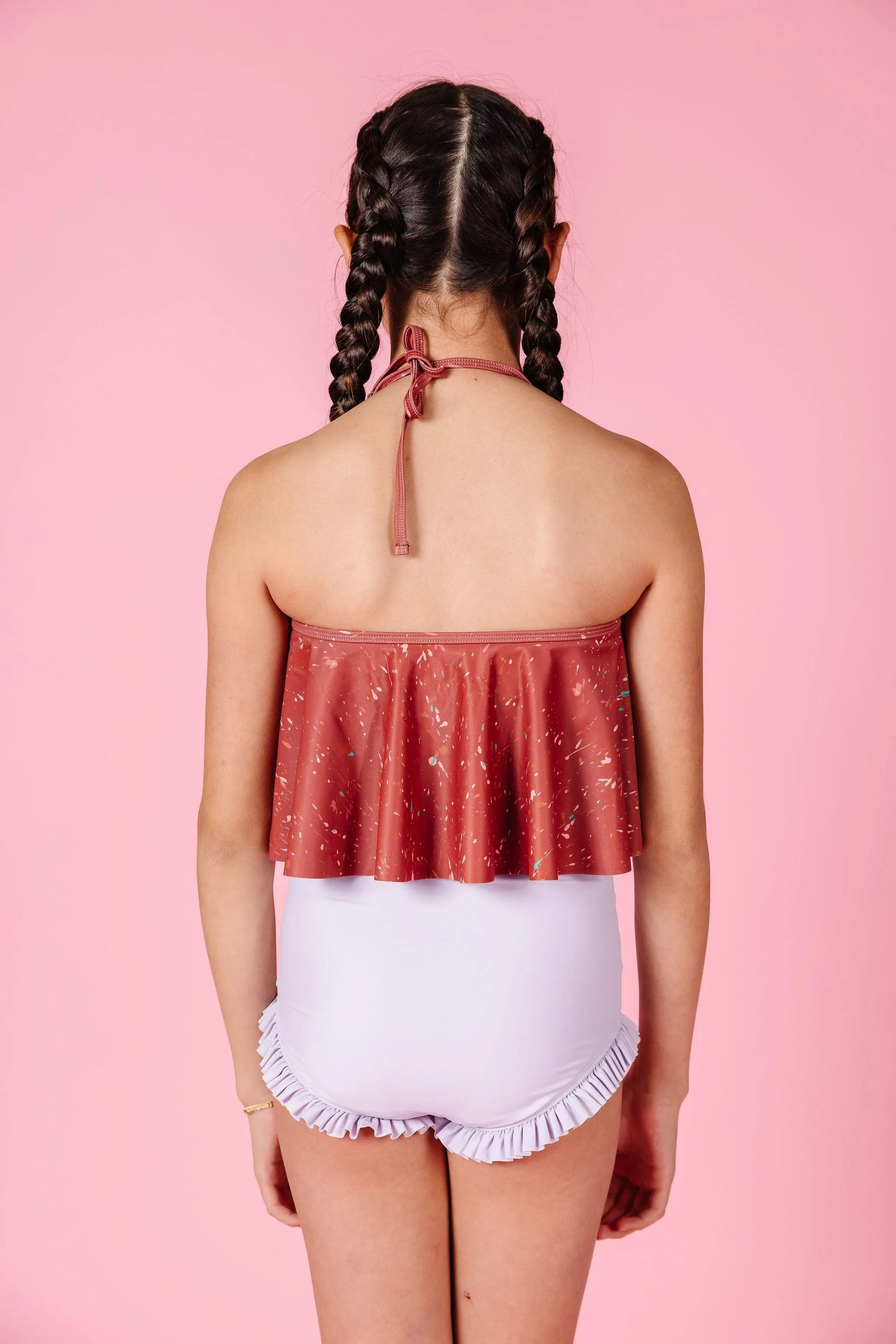 Cotton Purple | Youth All Ruffled Up Bottoms