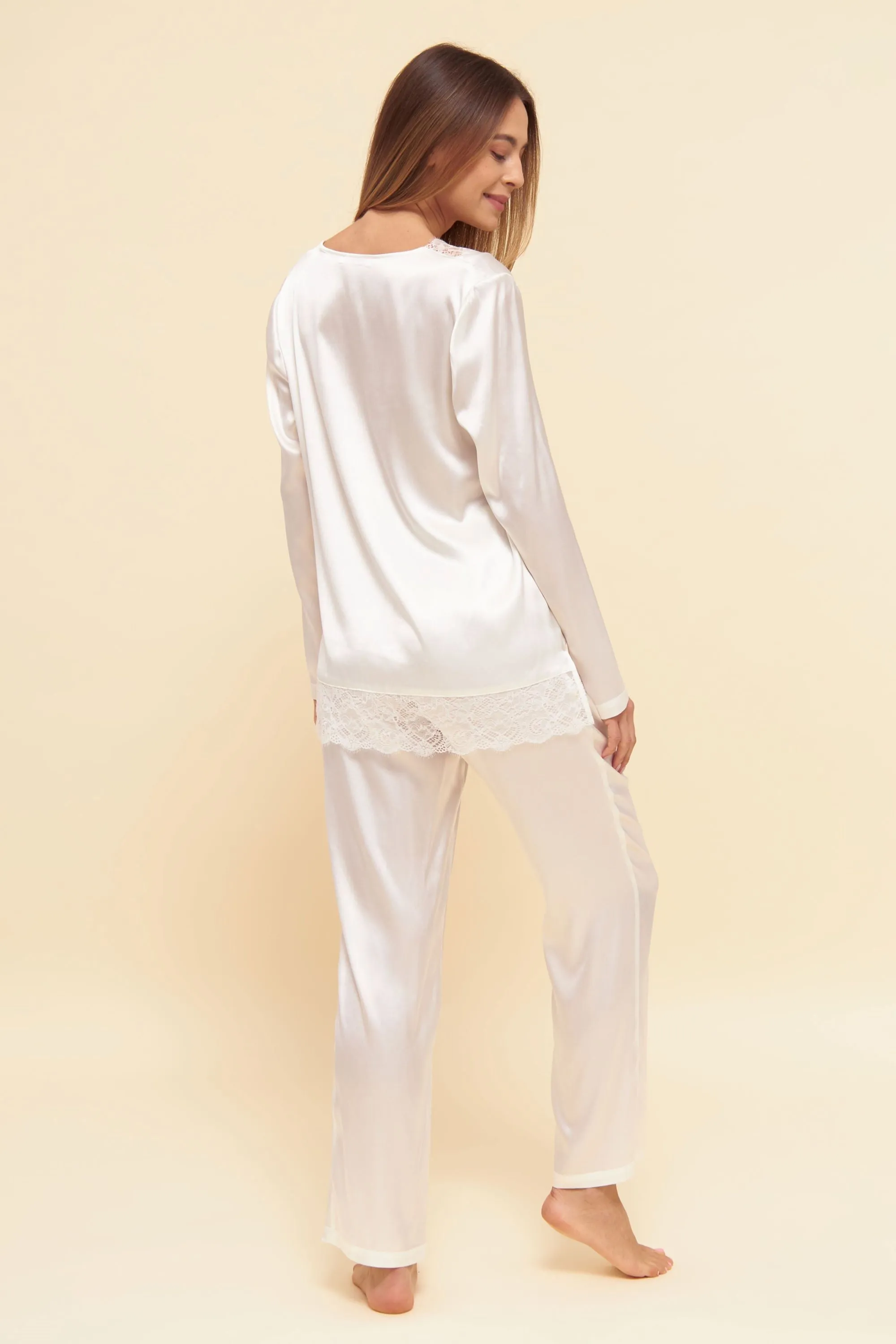 Couture Organic Silk Pajamas Set