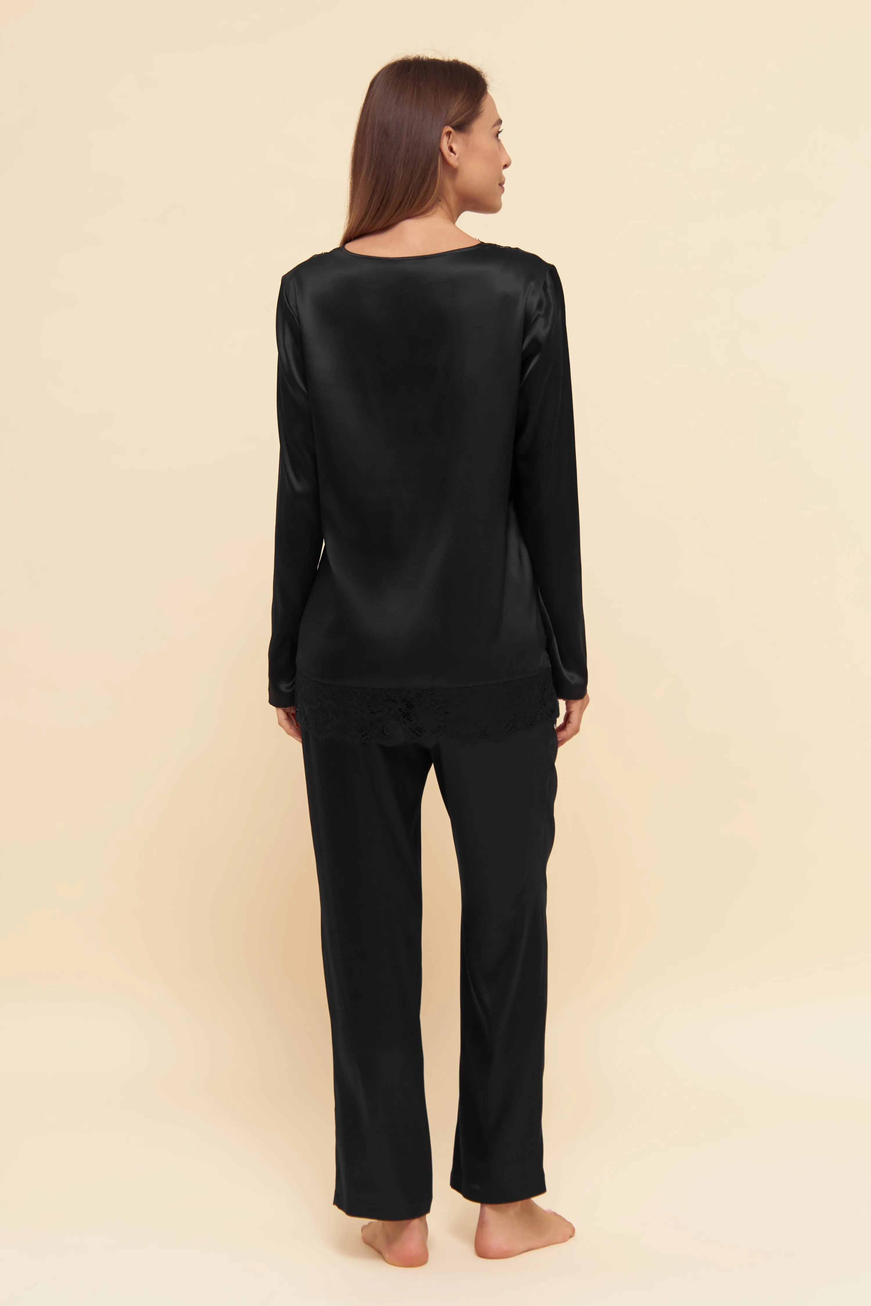 Couture Organic Silk Pajamas Set