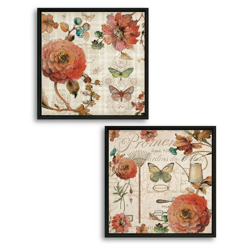 Crawford Floral Wall Art - Set Of Two
