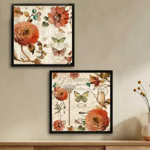 Crawford Floral Wall Art - Set Of Two