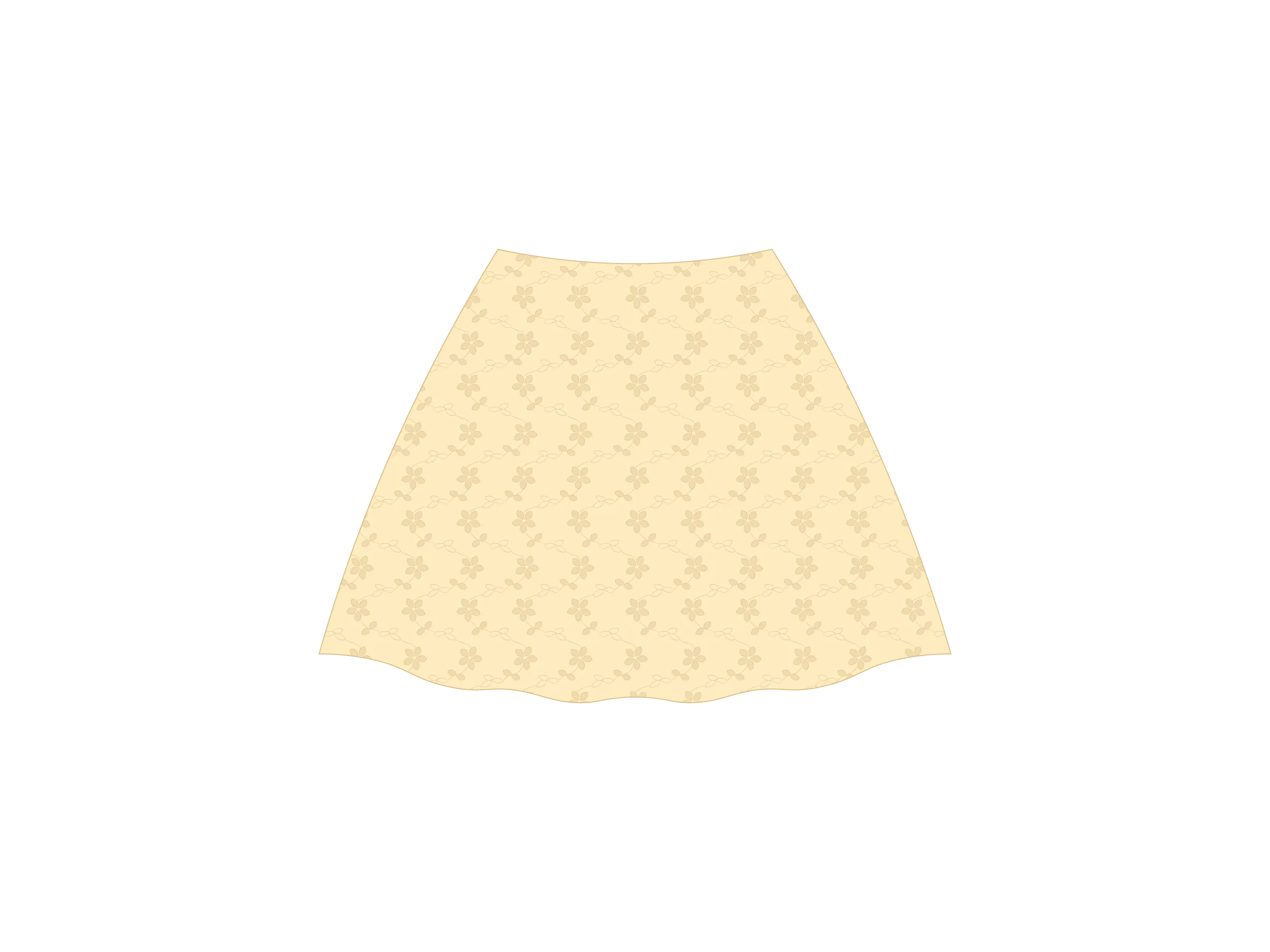 Creme Eyelet Lace Mini Skirt
