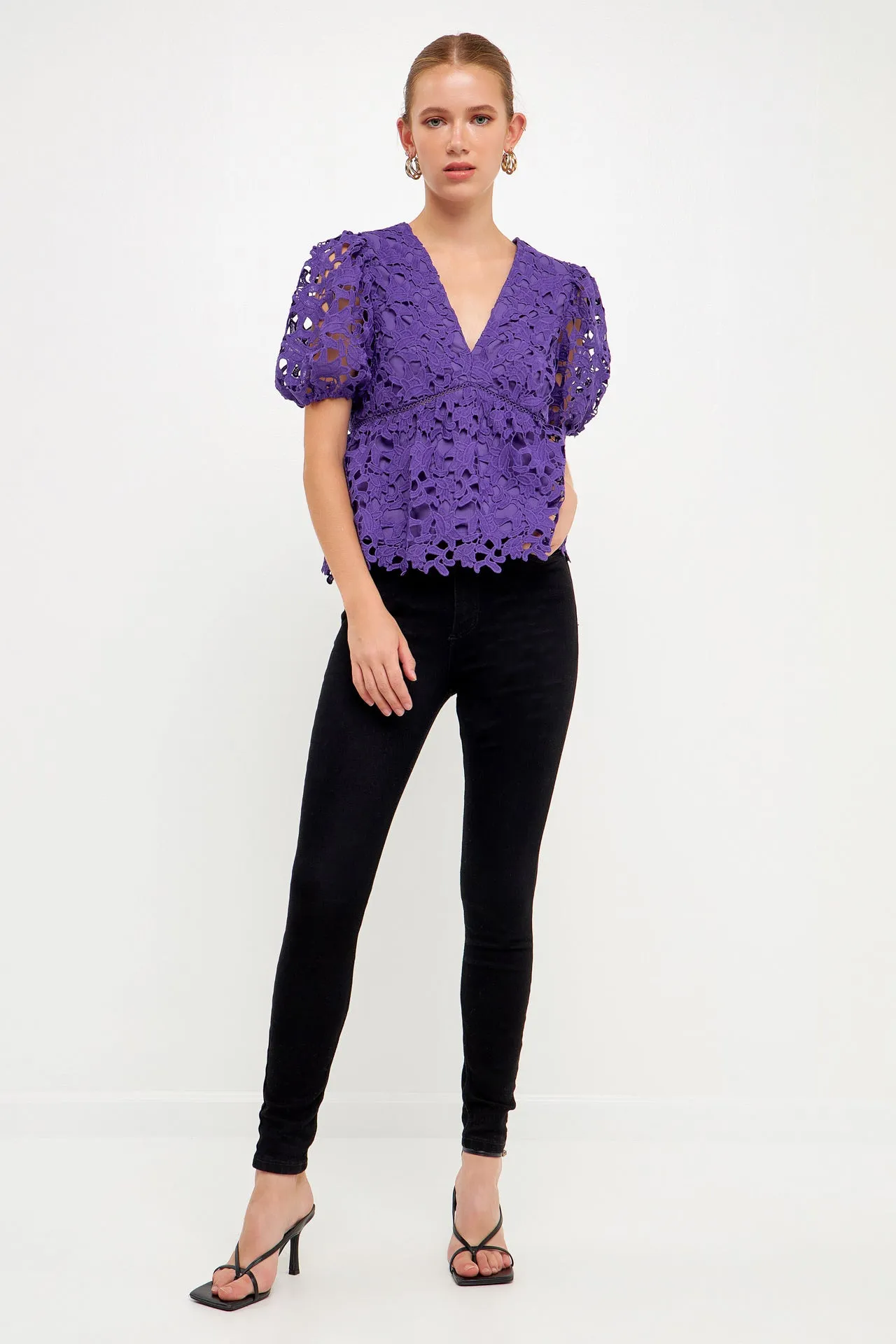 Crochet Lace Top