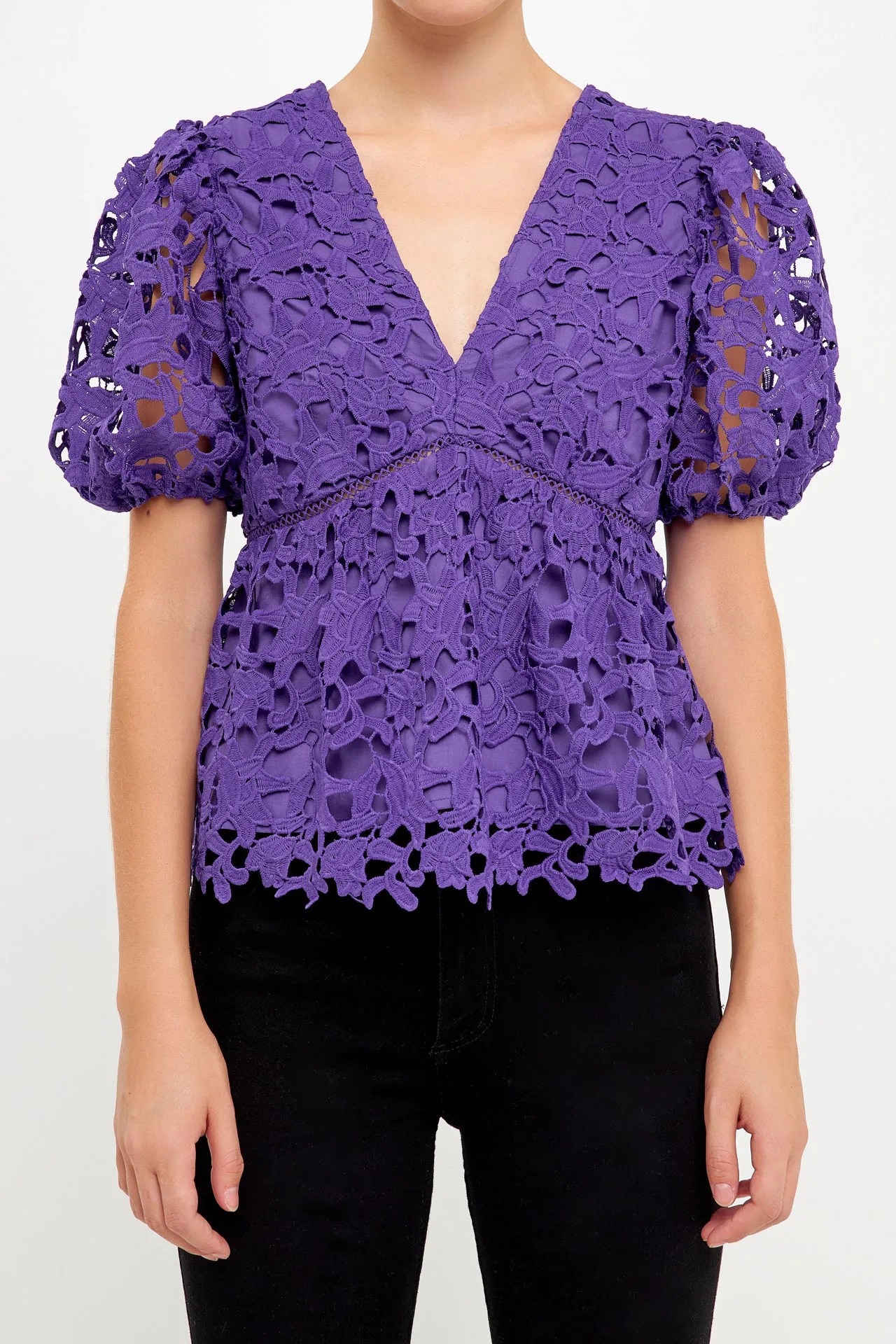 Crochet Lace Top