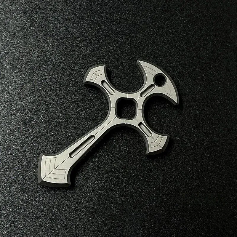 Cross Handheld Self Defense Knuckles Keychain