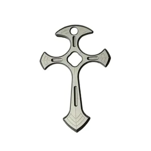 Cross Handheld Self Defense Knuckles Keychain