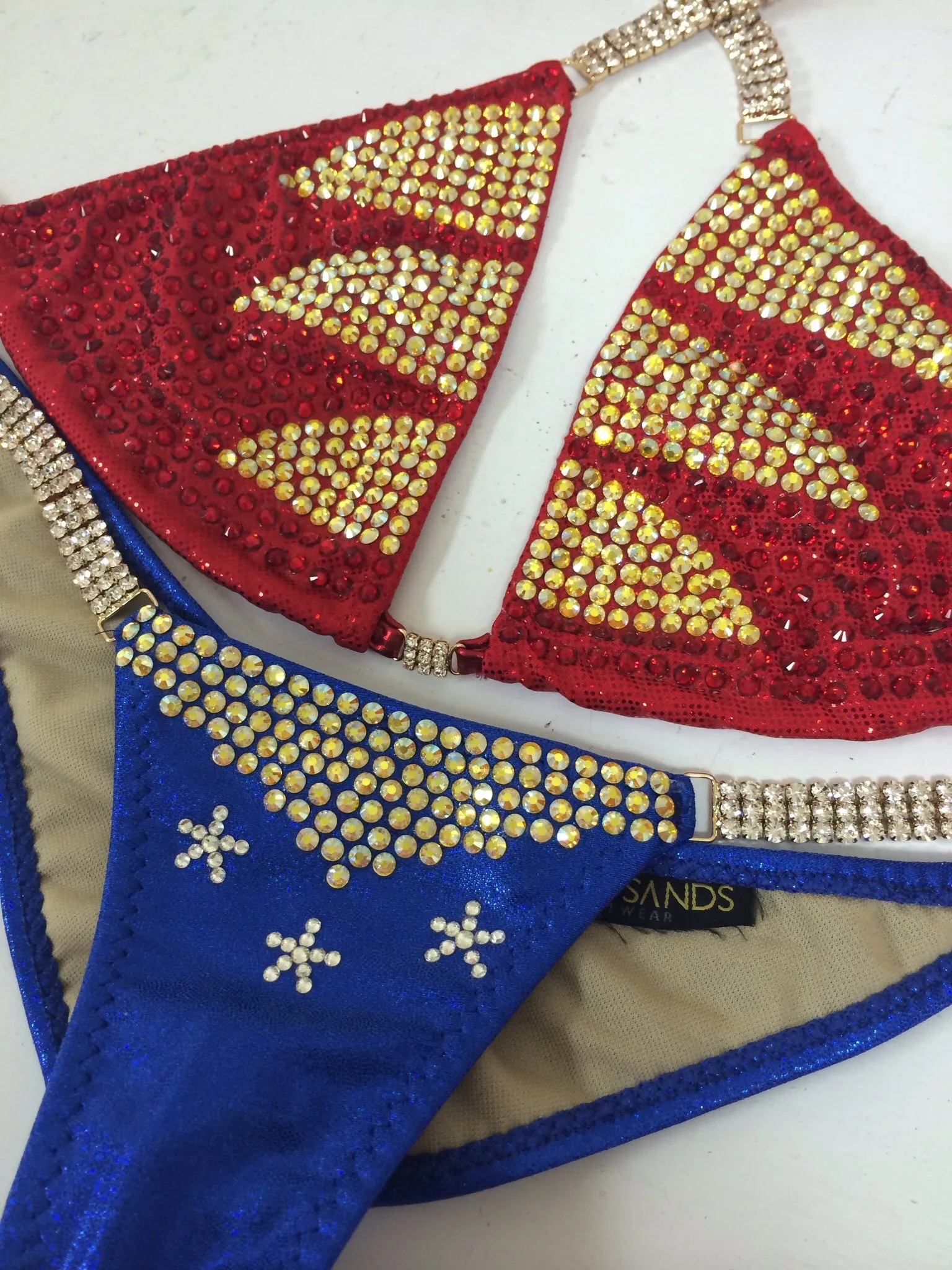Custom Wonder Woman Inspired Themewear bikini *wings sold separately