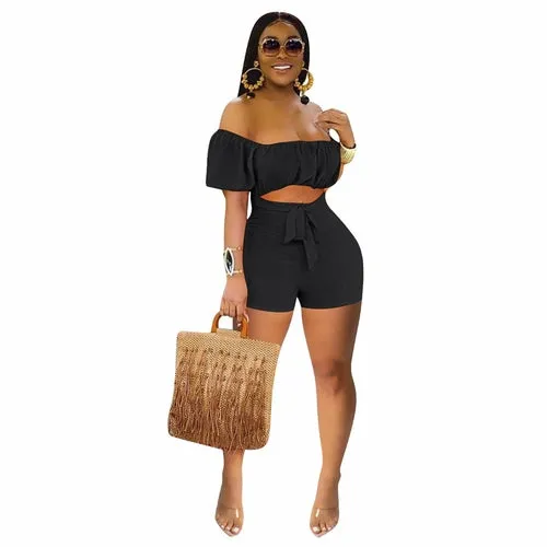 Cut Out Short Romper