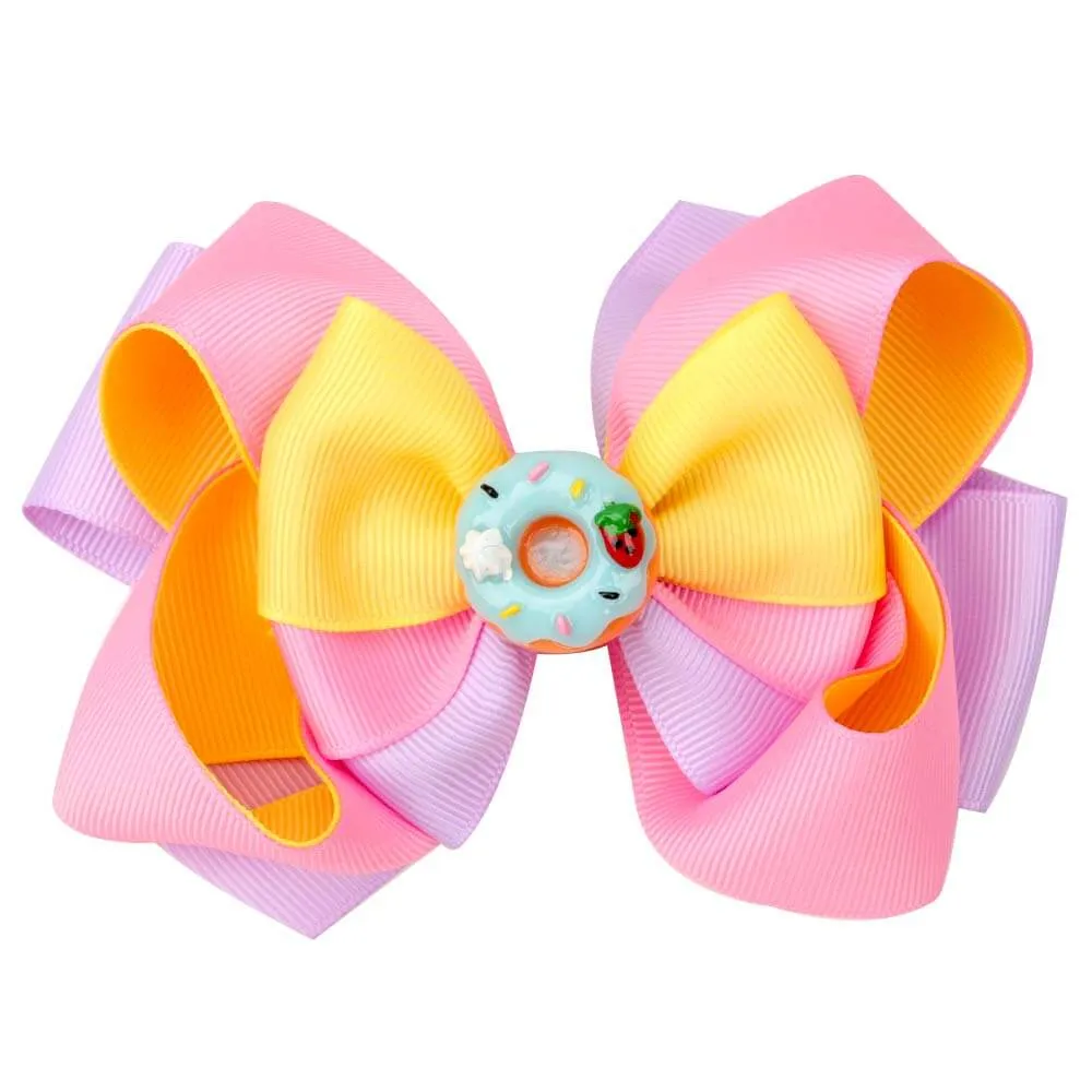 Cute Candy Donuts Hair Bows