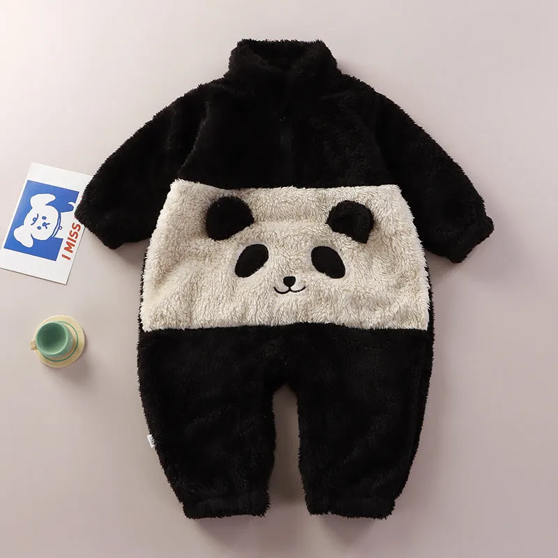 Cute Cartoon Pajamas New Plush Panda Clothing