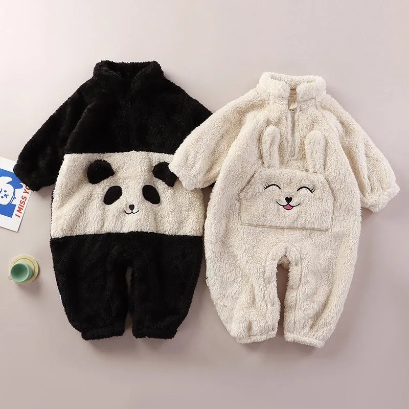 Cute Cartoon Pajamas New Plush Panda Clothing