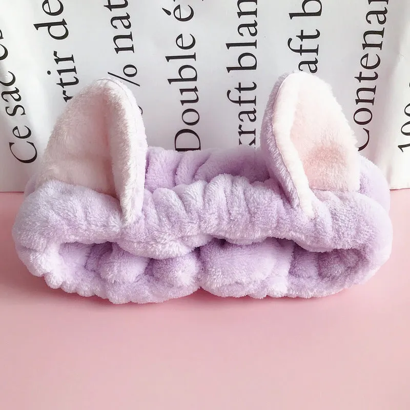 Cute Elastic Cat Ears Headbands for Women