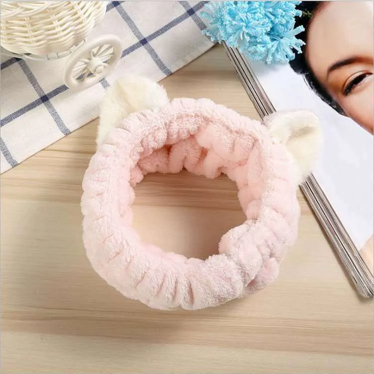 Cute Elastic Cat Ears Headbands for Women