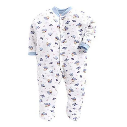 Daddy - G Rompers/Sleepsuits/Jumpsuit /Night Suits for New Born Babies - Sky Blue