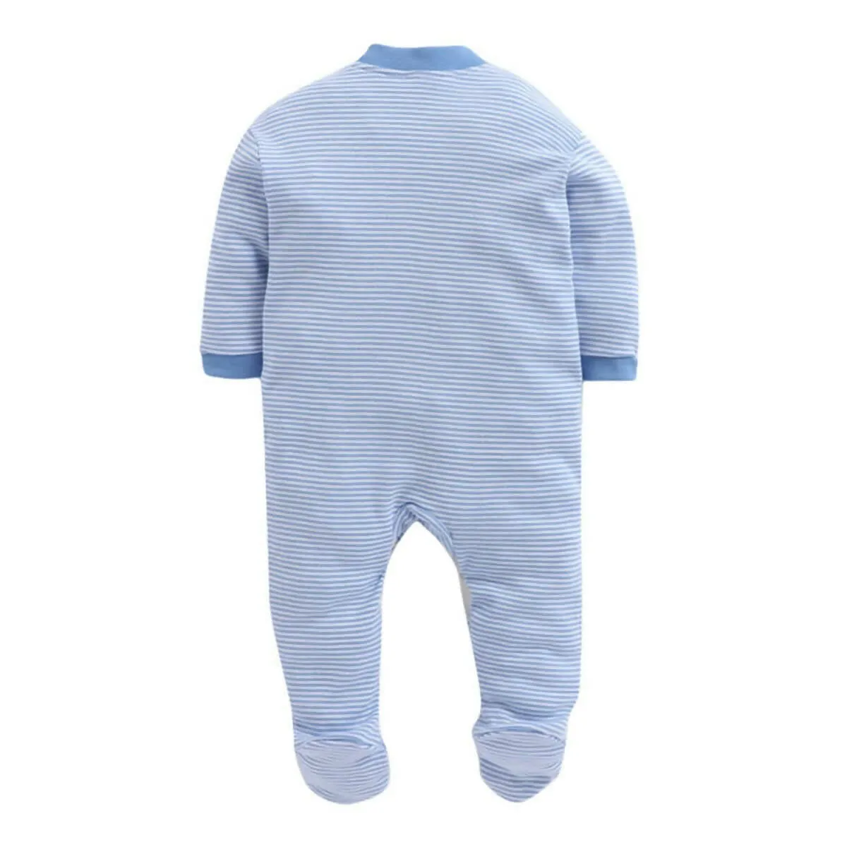 Daddy - G Rompers/Sleepsuits/Jumpsuit /Night Suits for New Born Babies - Sky Blue
