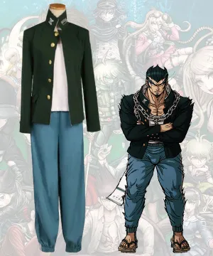 Danganronpa 2: Goodbye Despair Nekomaru Nidai Cosplay Costume