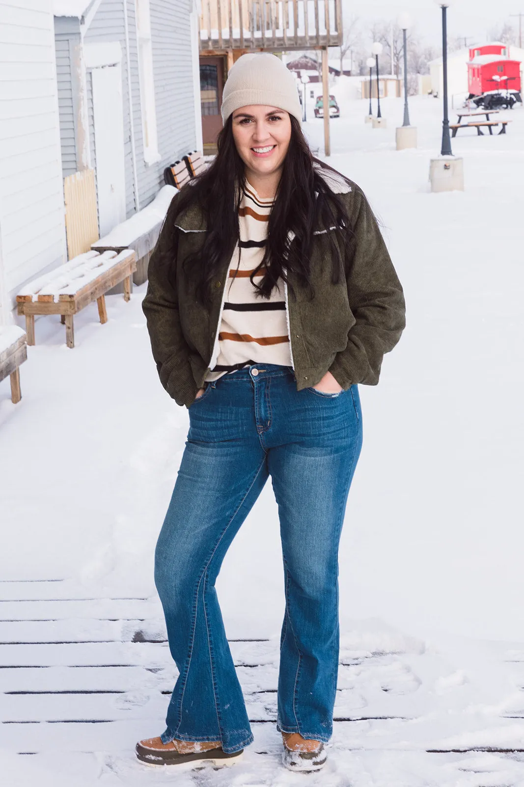 Dannie High Rise Flare Jeans