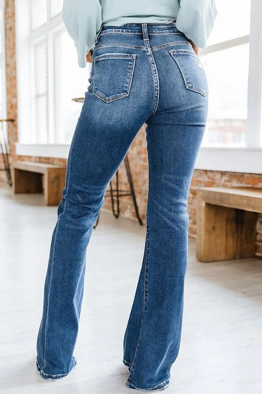 Dannie High Rise Flare Jeans