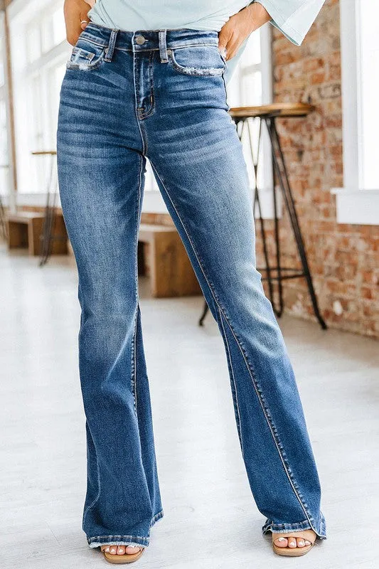 Dannie High Rise Flare Jeans