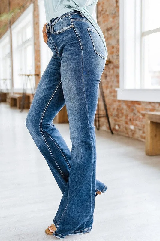 Dannie High Rise Flare Jeans