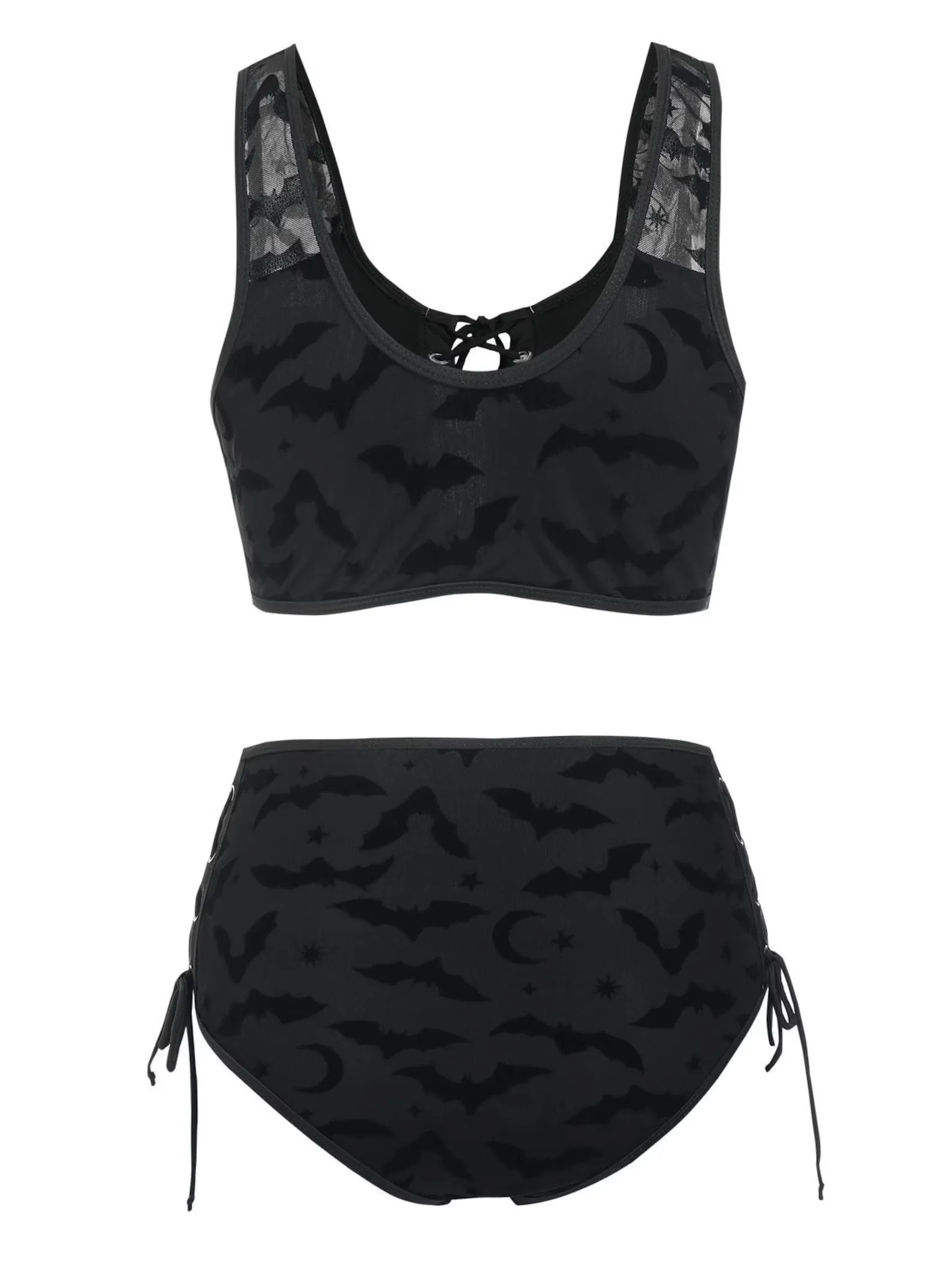Dark Moon Gothic Plus Size Bikini