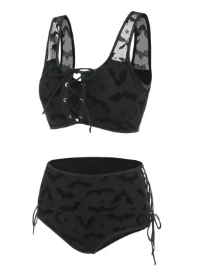 Dark Moon Gothic Plus Size Bikini