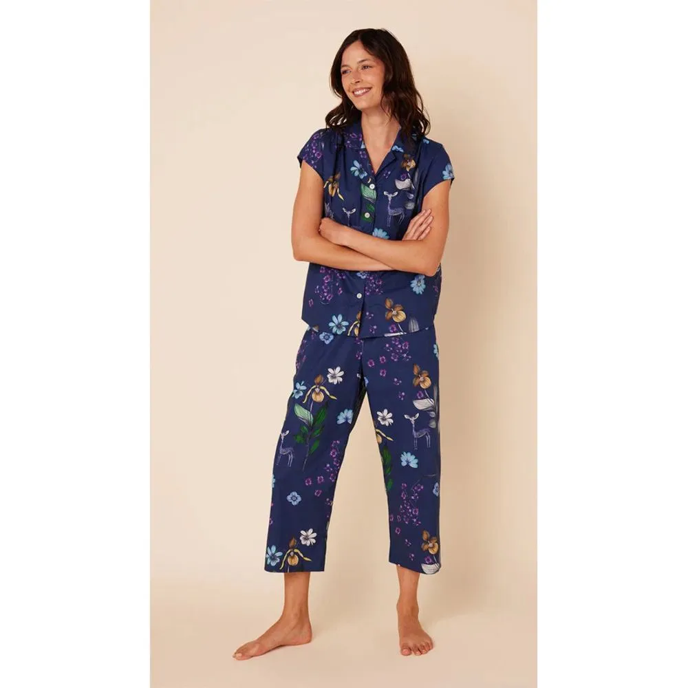 Deerly Luxe Pima Cotton Capri